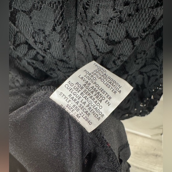 NWT Verte Black Beaded Neck Line Dress - Picture 9 of 9